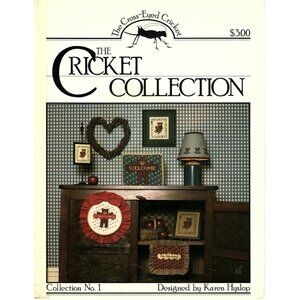 The Cricket Collection Country Teddy Bears Vintage Cross Stitch Patterns 1983